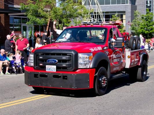 We love the people here in and around Burien! Independence Day Parade 2013.