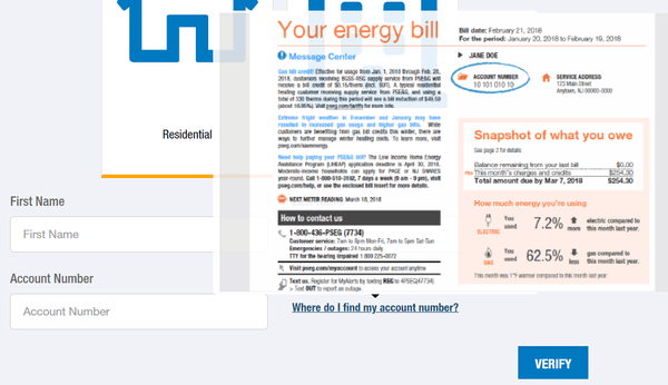 PSEG Registration FAIL