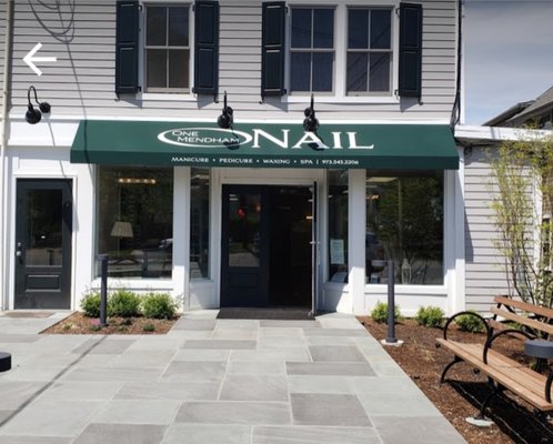 One Mendham Nail Front  All Renovated 100% New salon.