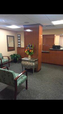 Bethesda office - patient waiting area