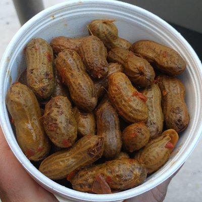 Boiled peanuts