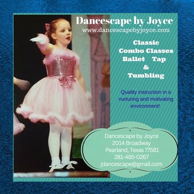 Ballet, Tap and Tumbling for 3-4 and 5-7 year olds.