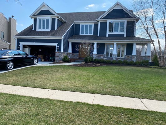 Front yard landscaping