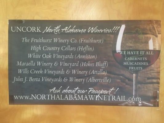 White Oak Vineyard... One of the North Alabama Wineries