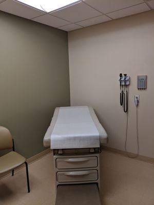 Patient exam room