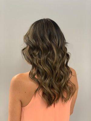 Hair by Lainey Tanner  Brunette balayage  Book an appointment online at  StyleSeat.com/LaineyTanner