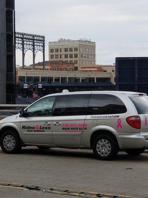 rolling past the ballpark