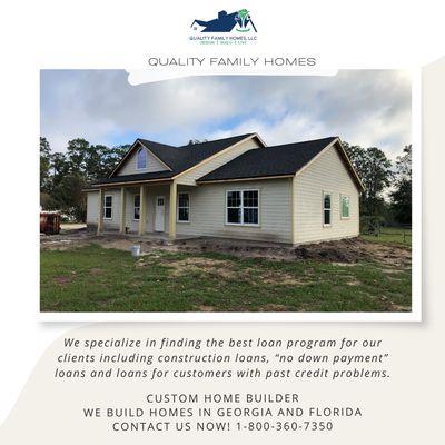 Home builder in Florida and Georgia.