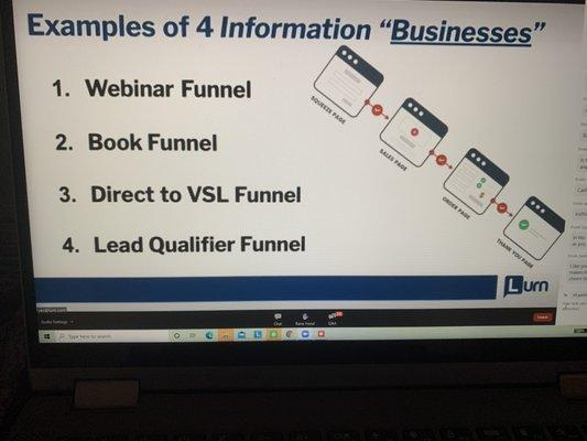 "Lurning" about funnels @ Lurn Nation Information Empire Challenge