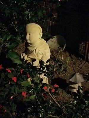 Buddhist Monk statue from Round Pond Art Gallery & Shoppe