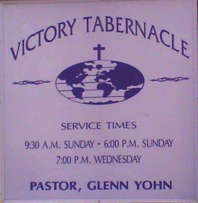 Church sign