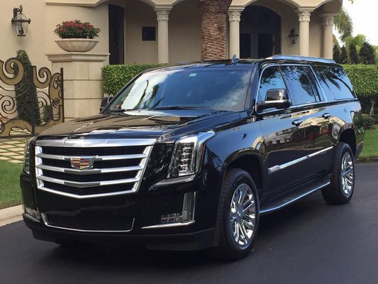 Cadillac Escalade for larger extra luggage