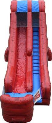 18ft single lane inflatable water slide