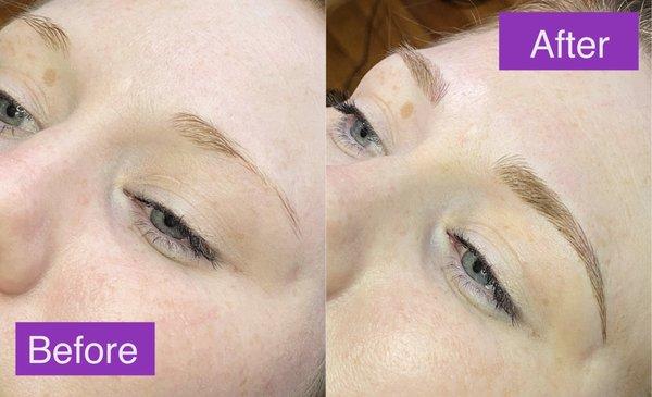 Microblading by Jackie at Rawwbeauty!