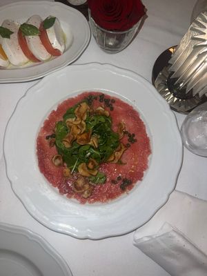 Tuna Carpaccio, Sunchokes