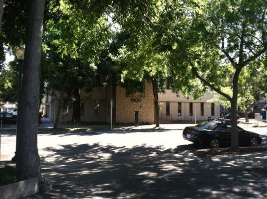 Located on the corners of K Street and 19th in Midtown Sacramento. Across the street from The Old Spaghetti Factory.