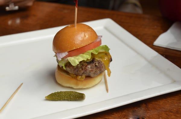 Kobe Beef Sliders at Inwood Local