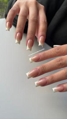 Square French tips