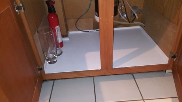 Sink shelf replacement