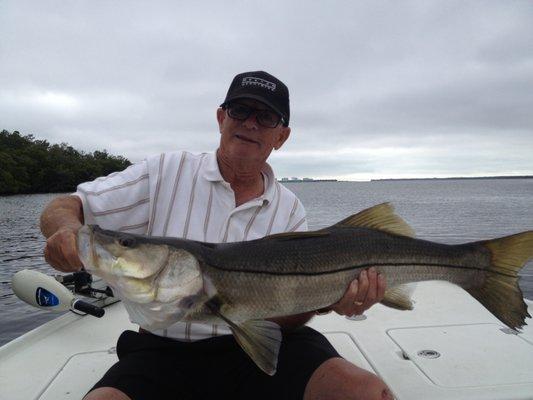 That's a big snook.