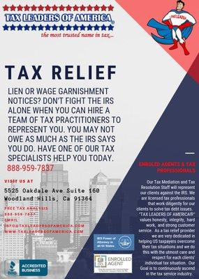 Flyer - Tax Relief 2019