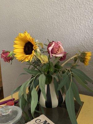 Flowers in vase