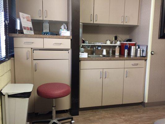 Clean orderly exam rooms