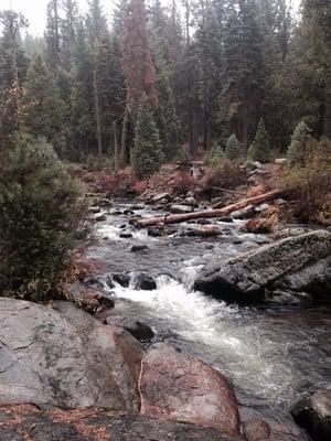 View from our cabin deck