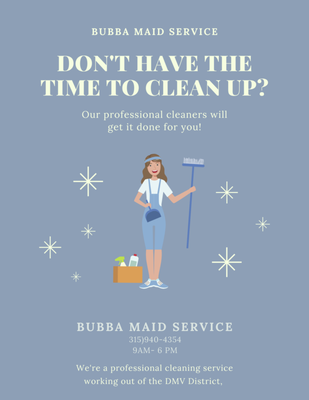 Don't have the time to clean our professional team will take care of that give us a call for free quotes