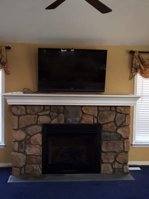 Chester Springs. Fire place