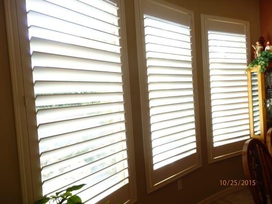 Norman Shutters installed by JC Blinds