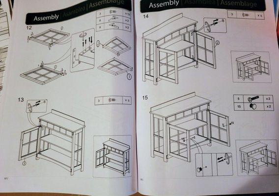 Not enough details in instructions,  easy to make mistakes