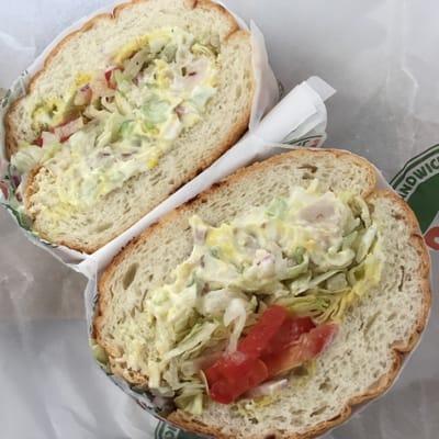 Chicken salad sandwich Tuesday special