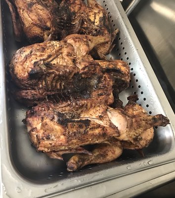 Whole, half, and quarter chicken available!