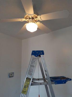 Ceiling Fan Install