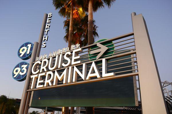 Port of Los Angeles Cruise Terminal. Photo property of SPD.