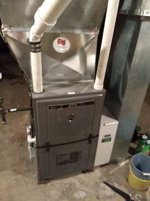 90+ Ruud gas furnace