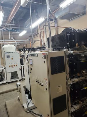 Commerical Medical Air compressor swap