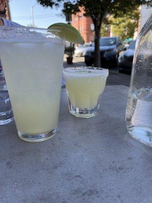 house margarita; smokey margarita