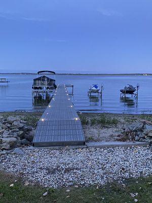 Light up your shoreline with a new dock!