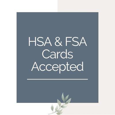 HSA & FDA Cards Accepted