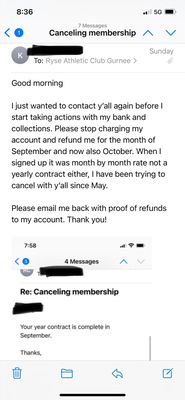 This past weekend still trying to get them to stop withdrawing from my account!