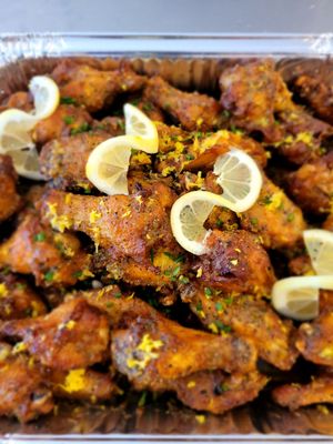 Lemon pepper wings