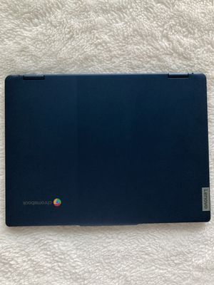 This photo is what I bought. Do not buy an open book Lenovo Chromebook like this.