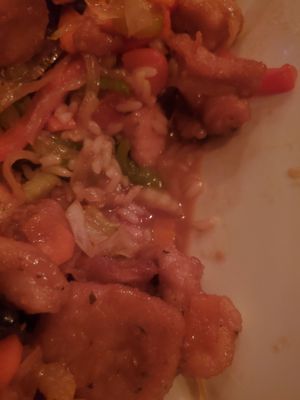 Chicken stir fry