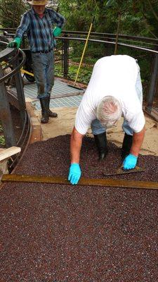 Porous Pave Installation