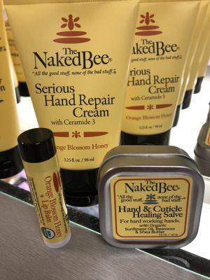 Naked be hand and skin care available