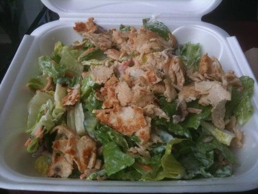 Grilled chicken salad