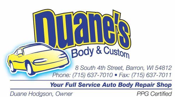 Duane's Body and Custom