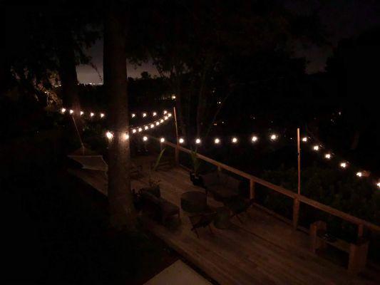 Installed Patio Lights